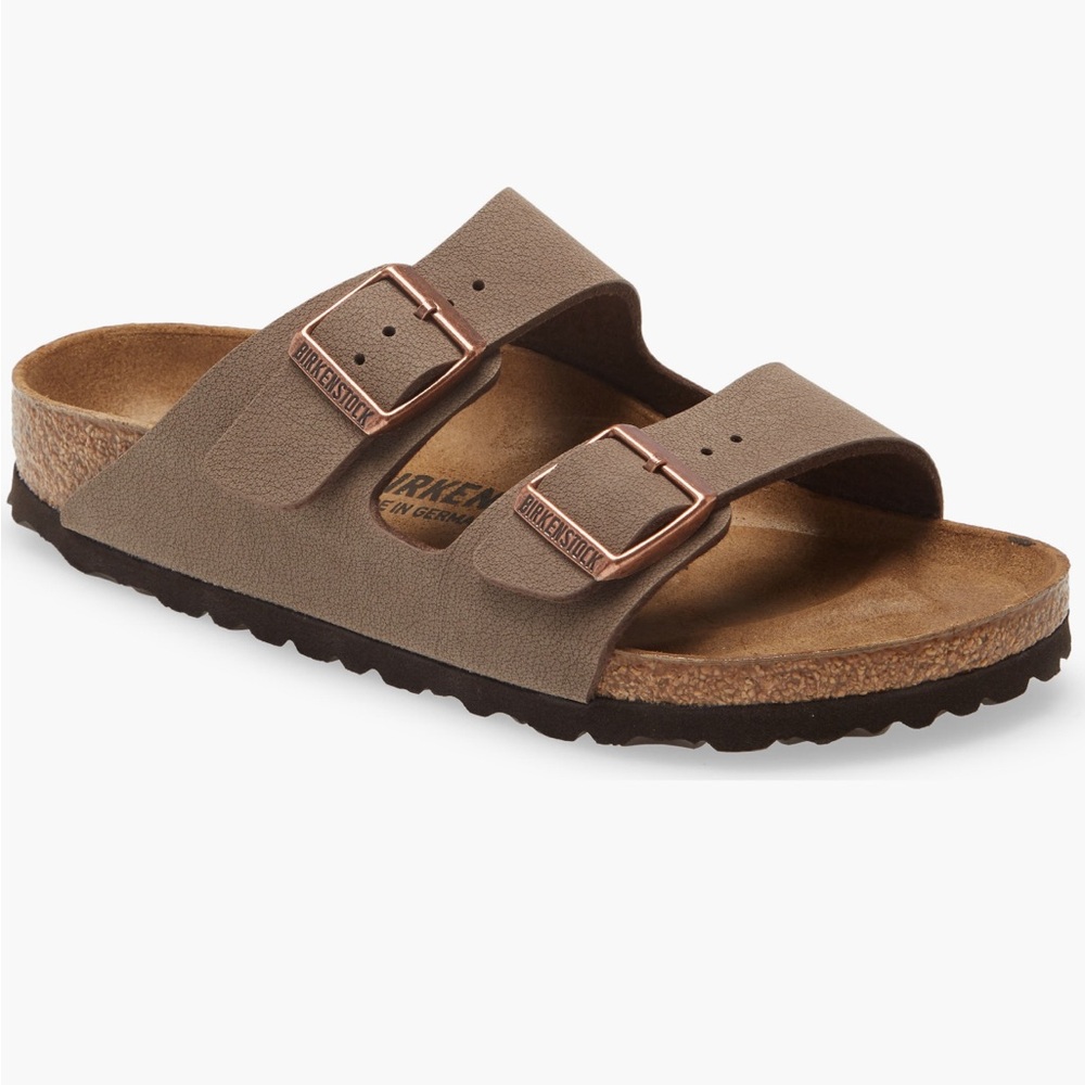 Birkenstock Taupe Double-Strap Sandals